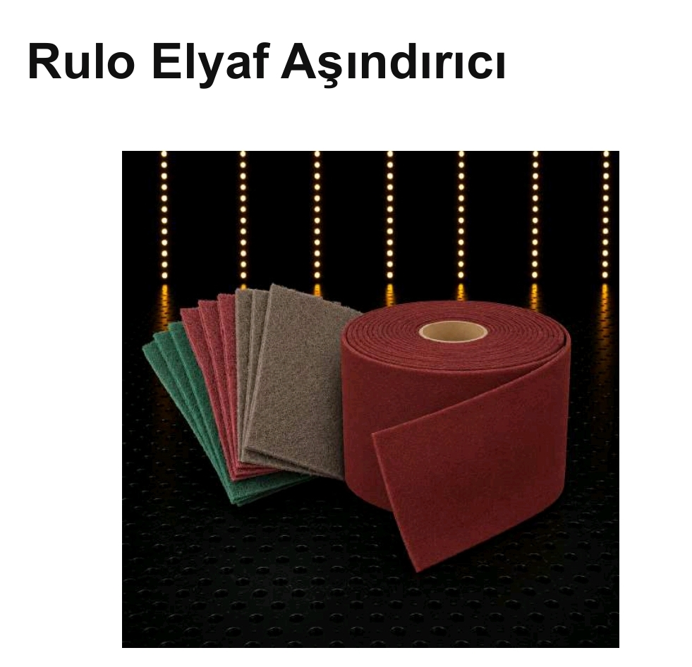 Rulo Elyaf Aşındırıcı görsel 1
